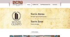 Desktop Screenshot of bergengenharia.com