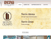 Tablet Screenshot of bergengenharia.com